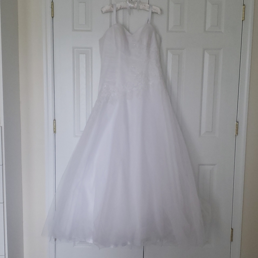 White David Bridal A-line Wedding Gown